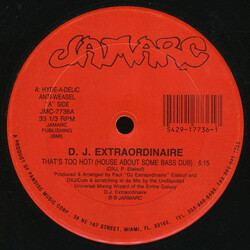 DJ Extraordinaire That's Too Hot Vinyl 12" USED
