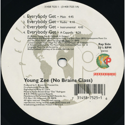 Young Zee Everybody Get Vinyl 12" USED