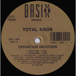 Total Kaos (3) Operation Devotion Vinyl 12" USED