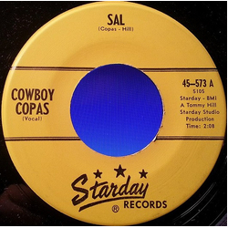 Cowboy Copas Sal Vinyl 7" USED