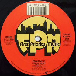 Positive K Step Up Front Vinyl 12" USED