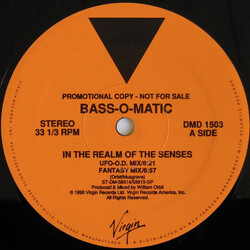 Bassomatic In The Realm Of The Senses Vinyl 12" USED