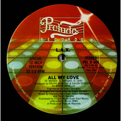L.A.X. All My Love Vinyl 12" USED