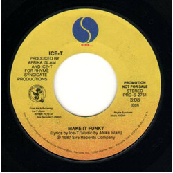 Ice-T Make It Funky Vinyl 7" USED