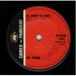 The Tymes So Much In Love / Roscoe James McClain Vinyl 7" USED