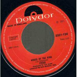 Focus (2) House Of The King Vinyl 7" USED