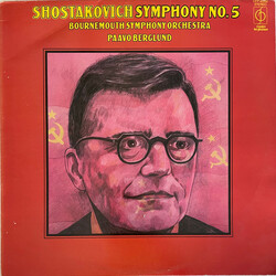 Dmitri Shostakovich / Bournemouth Symphony Orchestra / Paavo Berglund Symphony No. 5 Vinyl LP USED