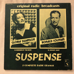 Gloria Swanson / Ronald Colman Suspense: 2 Complete Radio Dramas Vinyl LP USED