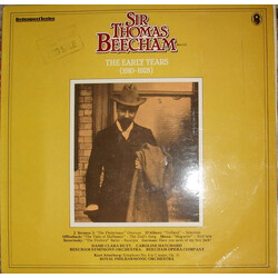 Sir Thomas Beecham The Early Years (1910-1928) Vinyl LP USED