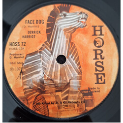 Derrick Harriott Face Dog Vinyl 7" USED