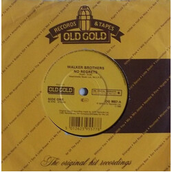 The Walker Brothers No Regrets / We're All Alone Vinyl 7" USED