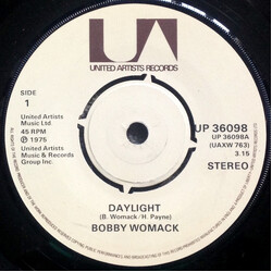 Bobby Womack Daylight Vinyl 7" USED