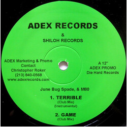 June Bug Spade / M-80 (2) Terrible USED VINYL 12INCH PROMO