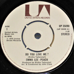 Emma Lee Peach Do You Love Me? Vinyl 7" USED