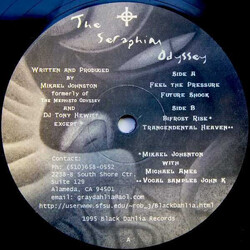 Seraphim Odyssey Feel The Pressure / Future Shock Vinyl 12" USED