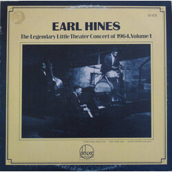 Earl Hines The Legendary Little Theater Concert Of 1964, Volume 1 Vinyl LP USED