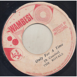 The Royals Only For A Time / Blood For Freedom Vinyl 7" USED