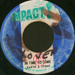 Earth And Stone In Time To Come Vinyl 7" USED