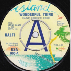 Ralfi Pagan Wonderful Thing / The Gambler Vinyl 7" USED