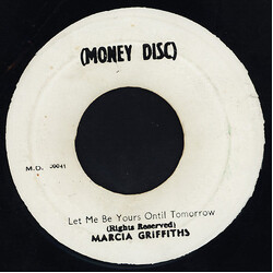 Marcia Griffiths Let Me Be Yours Until Tomorrow Vinyl 7" USED
