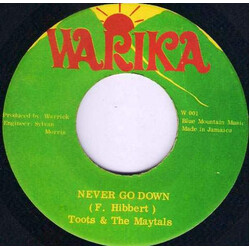 Toots & The Maytals / The Maytals Never Go Down / In The Fire Vinyl 7" USED
