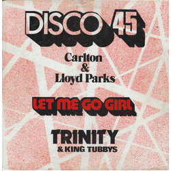 Carlton Patterson / Lloyd Parks / Trinity (4) / Michael Scotland Let Me Go Girl / Love Is A Treasure Vinyl 12" USED