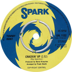 Tommy Hunt Crackin' Up Vinyl 7" USED