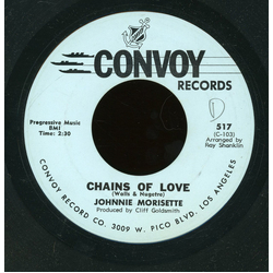 Johnnie Morisette Chains Of Love Vinyl 7" USED