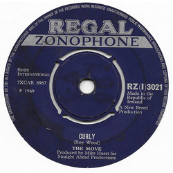 The Move Curly Vinyl 7" USED