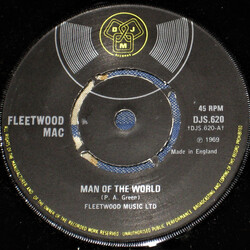 Fleetwood Mac / Danny Kirwan Man Of The World / Second Chapter Vinyl 7" USED
