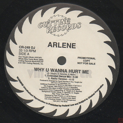Arlene Why U Wanna Hurt Me Vinyl 12" USED