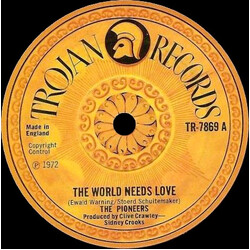 The Pioneers The World Needs Love Vinyl 7" USED