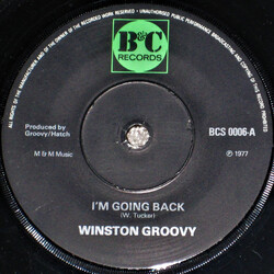 Winston Groovy I'm Going Back / So Easy Vinyl 7" USED