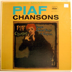 Edith Piaf Chansons Vinyl LP USED