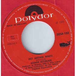 Norman Hitchcock Just Another Minute Vinyl 7" USED