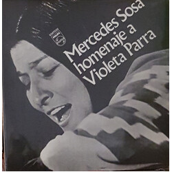 Mercedes Sosa Homenaje A Violeta Parra Vinyl LP USED