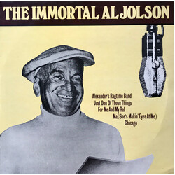 Al Jolson The Immortal Al Jolson Vinyl LP USED
