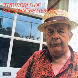 John Betjeman The World Of Sir John Betjeman Vinyl LP USED