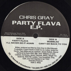 Chris Gray Party Flava E.P. Vinyl 12" USED