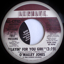 O'Malley Jones Layin' For You Girl Vinyl 7" USED