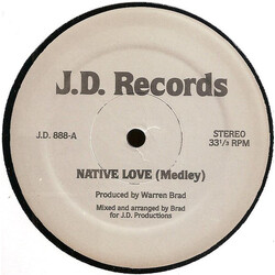 Divine / Sparks / Carol Jiani Native Love (Medley) / Beat The Clock Vinyl 12" USED