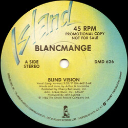 Blancmange Blind Vision Vinyl 12" USED