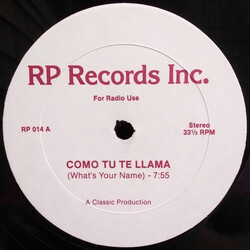 Sly Fox / Willie Colón Como Tu Te Llama / Set Fire To Me Vinyl 12" USED