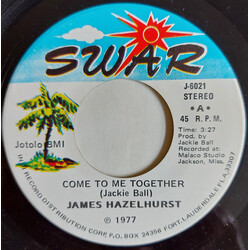 James Hazelhurst Come To Me Together Vinyl 7" USED