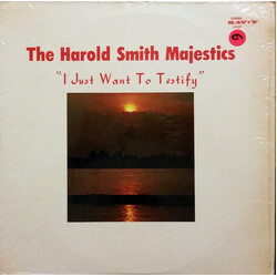 Harold Smith's Majestic Choir I Just Want To Testify Vinyl LP USED