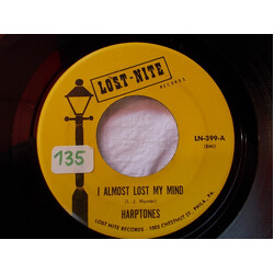 The Harptones Almost Lost My Mind / Ou Wee Baby USED VINYL 7INCH 45 RPM SINGLE REISSUE