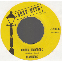 The Moonglows / The Flamingos Secret Love / Golden Teardrops Vinyl 7" USED