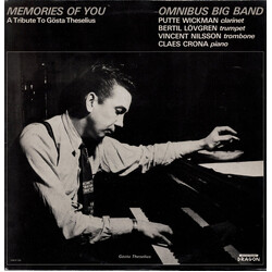 Omnibus Big Band / Putte Wickman / Bertil Lövgren / Vincent Nilsson / Claes Crona Memories Of You (A Tribute To Gösta Theselius) Vinyl LP USED