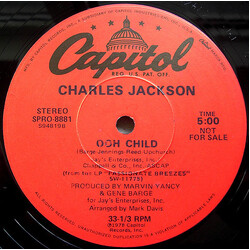 Chuck Jackson (2) / Gary Bartz Ooh Child / Shake Your Body (It's The Joint) Vinyl 12" USED