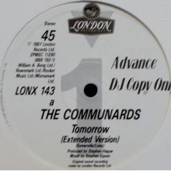 The Communards Tomorrow Vinyl 12" USED